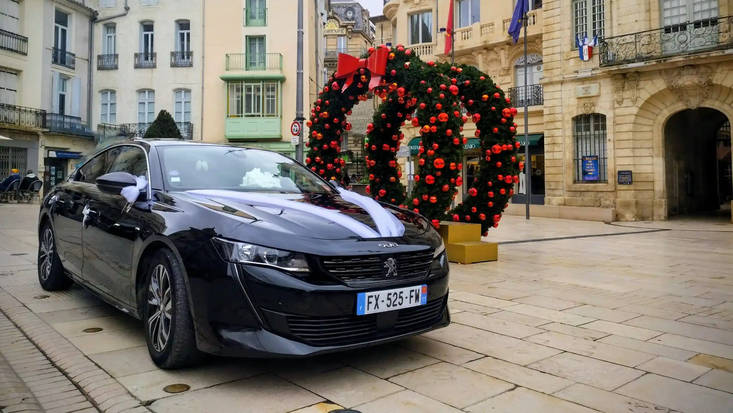 Voiture avec chauffeur pour un mariage à Narbonne