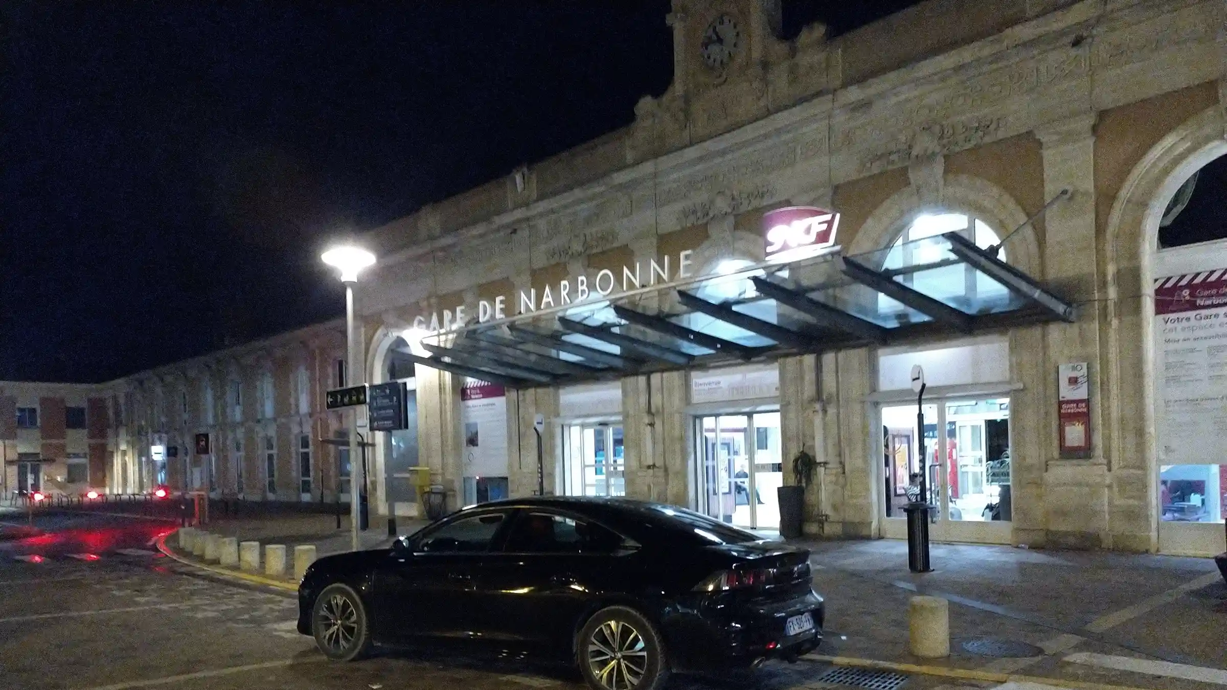 Transfert VTC à la gare de Narbonne